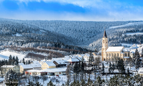 Oberwiesenthal im Winter