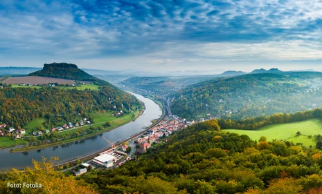 Landschaft Saechsische Schweiz