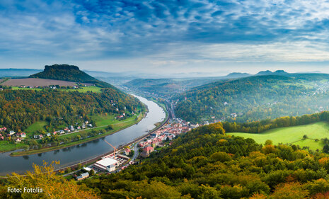 Landschaft Saechsische Schweiz